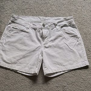 Old Navy denim white shorts